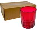Καντηλόκουπα Γυάλινη Μικρή - Κόκκινο (THIM1153-RED) Κιβώτιο 6Τμχ