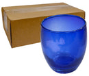 Καντηλόκουπα γυάλινη Μεγάλη - Μπλε (THIM1158-BLUE) Κιβώτιο 6Τμχ