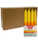 Κεριά Κηροπηγίου (Σπαρματσέτα) 180/21.3mm Bolsius Everyday Two-Tone 8άδα - Σορμπέ Μάνγκο Κιβώτιο 8Τμχ