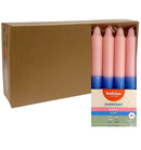 Κεριά Κηροπηγίου (Σπαρματσέτα) 180/21.3mm Bolsius Everyday Two-Tone 8άδα - Τσιχλόφουσκα Κιβώτιο 8Τμχ