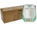 Κηροπήγιο Γυάλινο Bolsius CleanLight για Κερί Αρωματικό 91/83mm - Βανίλια & Κόκκοι Tonka Κιβώτιο 4Τμχ