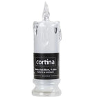 Ηλεκτρικό Κερί Led CORTINA με Εφέ Λιωμένο Κερί