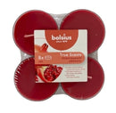 Αρωματικό Ρεσώ 8 Ωρών Clear Cup Bolsius True Scents 8άδα - Ρόδι