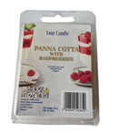 Waxmelts Αρωματικό Κερί Σόγιας Χειροποίητο Your Candle - Panna Cotta with Raspeberries