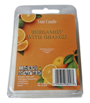 Waxmelts Αρωματικό Κερί Σόγιας Χειροποίητο Your Candle - Bergamot with Orange