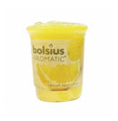 Αρωματικό Κεράκι Στρογγυλό 53/45mm Bolsius Aromatic - Λεμόνι (Κιβώτιο 12τμχ)