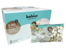 Ρεσώ 100άδα Χρυσό Bolsius Professional 8 Ωρών - Λευκό (Κιβώτιο 5τμχ)