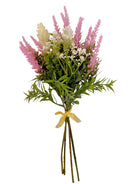 Ματσάκι Βερονίκη με Γυψόφυλλο 36cm (THIM10204) - Ροζ