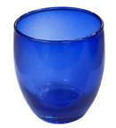 Καντηλόκουπα γυάλινη Μεγάλη - Μπλε (THIM1158-BLUE) Κιβώτιο 6Τμχ
