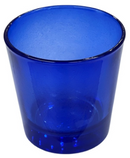 Καντηλόκουπα γυάλινη Μικρή - Μπλε (THIM1152-BLUE) Κιβώτιο 6Τμχ