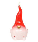 Κερί Κορμός Adpal 150/70mm - Winter Elf Bauble Λευκό/Κόκκινο