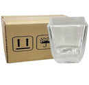 Κηροπήγιο Γυάλινο Bolsius Square Votive 65/58mm Κιβώτιο 6τμχ