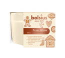 Αρωματικό Κερί σε Ποτήρι 63/90mm Bolsius True Glow XMAS - Coocie Fever