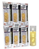 Ηλεκτρικό Κερί SUBITO GC711 με Αλυσίδα LED 150/55mm - Ιβουάρ (THIM267) Συσκευασία 6Τμχ