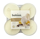 Αρωματικό Ρεσώ 8 Ωρών Clear Cup Bolsius True Scents 8άδα - Βανίλια