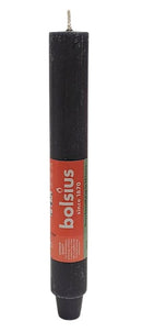 Κοντολάμπαδο - Κερί Κηροπηγίου Roustik 230/30mm Bolsius - Stormy Grey Κιβώτιο 9Τμχ