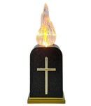 Ηλεκτρικό Κερί Led CORTINA Memorial με Εφέ Φλόγας