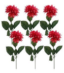 Kλαδί Nτάλιας Giftdecor 70cm THIM4022 Κιβώτιο 6τμχ