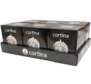 Ηλεκτρικό Κερί Σφαίρα Ø 100mm CORTINA Σταθερή Φλόγα 95mm - Λευκός Γρανίτης