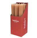 Κοντολάμπαδο - Κερί Κηροπηγίου Roustik 230/30mm Bolsius - Oat Beige Κιβώτιο 9Τμχ