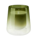 Κηροπήγιο Γυάλινο Bolsius CleanLight για Κερί Αρωματικό 91/83mm - Γαρδένια & Σύκο