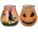 Κερί Σε Γυάλινο Δοχείο 94/91mm Bolsius - Halloween Pumpkin & Witch