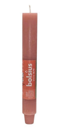 Κοντολάμπαδο - Κερί Κηροπηγίου Roustik 230/30mm Bolsius - Misty Pink