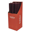 Κοντολάμπαδο - Κερί Κηροπηγίου Roustik 230/30mm Bolsius - Velvet Red Κιβώτιο 9Τμχ