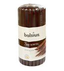 Αρωματικό Κερί Κορμός Bolsius True Scents 120/60mm - Σανταλόξυλο Κιβώτιο 6Τμχ