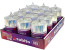 Ηλεκτρικό Κερί SUBITO C510 OPAL LED 108/58mm Ιριδίζον (THIM865) Συσκευασία 12τμχ