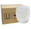 Κηροπήγιο Γυάλινο Bolsius Tealight Oval 87/71mm Κιβώτιο 6τμχ