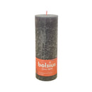 Κερί Κορμός Ρουστίκ Bolsius 190/68mm-Stormy Grey