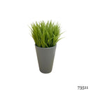 Τεχνητό Φυτό Ibergarden Διαστάσεων 11x11x18cm σε Γκρι Γλαστράκι (73511)