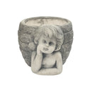 Κεραμικό Κασπώ Αγγελάκι 9,1 x 13,5cm - Γκρι
