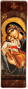 Ξύλινη Εικόνα Ράβδος 40x12cm (κωδ. Ν20)